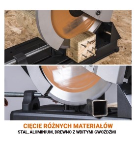 Wielozadaniowa przecinarka Evolution R355CPS z tarczą 355mm multi-material