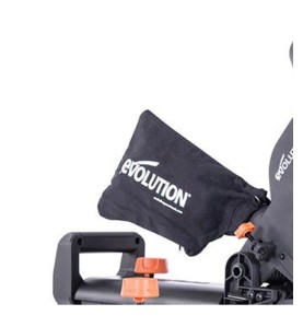 Worek na wióry do piły ukośnej z prowadnicami Evolution R210SMS+. R255SMS+. R255SMS-DB+