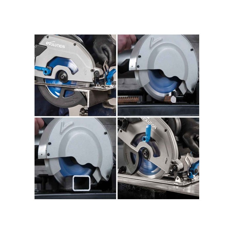 Piła widiowa TCT do cięcia stali Evolution 185mm / 40z do pilarek