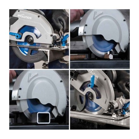 Piła widiowa TCT do cięcia stali Evolution 185mm / 40z do pilarek