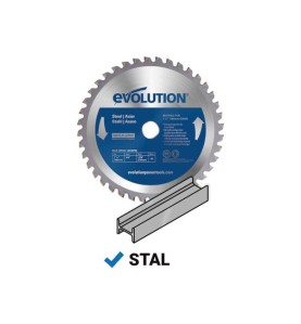 Piła widiowa TCT do cięcia stali Evolution 185mm / 40z do pilarek