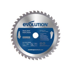 Piła widiowa TCT do cięcia stali Evolution 185mm / 40z do pilarek