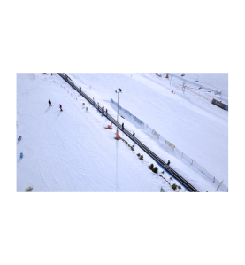 Przenośnik narciarski, taśmociąg GLOB SKI ALU KIDS MK.I (SKI CONVEYOR)