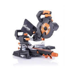 Wielozadaniowa piła ukośna z prowadnicami EVOLUTION R185SMS PLUS z tarczą 185mm