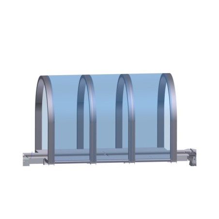 Zadaszenie do przenośnika narciarskiego, taśmociągu GLOB CONVEYOR ROOFING