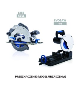 Piła widiowa Evolution TCT do cięcia cienkiej stali 180mm / 68z do pilarek