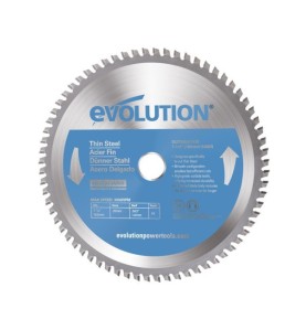 Piła widiowa Evolution TCT do cięcia cienkiej stali 185mm / 68z do pilarek
