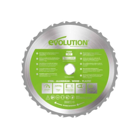 Piła widiowa TCT wielozadaniowa Evolution FURY 255 / 24z