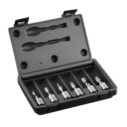 Wiertło kręte HSS długość  30mm z uchwytem Weldon 19mm zestaw  6szt