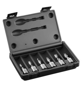 Wiertło kręte HSS długość  30mm z uchwytem Weldon 19mm zestaw  6szt