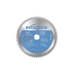 Piła widiowa Evolution TCT do cięcia cienkiej stali 210mm / 68z do pilarek