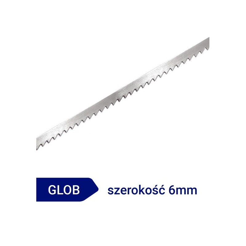 Piła taśmowa do drewna GLOB szerokość 8mm, podziałka 6,52mm