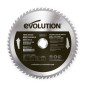 Piła widiowa Evolution do cięcia drewna Fine wood 255mm / 60z do pił ukośnych