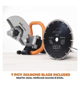 Elektryczna piła do cięcia betonu 230mm Evolution R230DCT z tarczą diamentową
