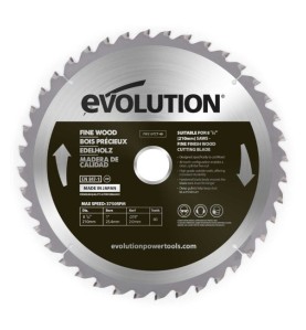 Piła widiowa Evolution do cięcia drewna Fine wood 210mm / 40z do pił ukośnych