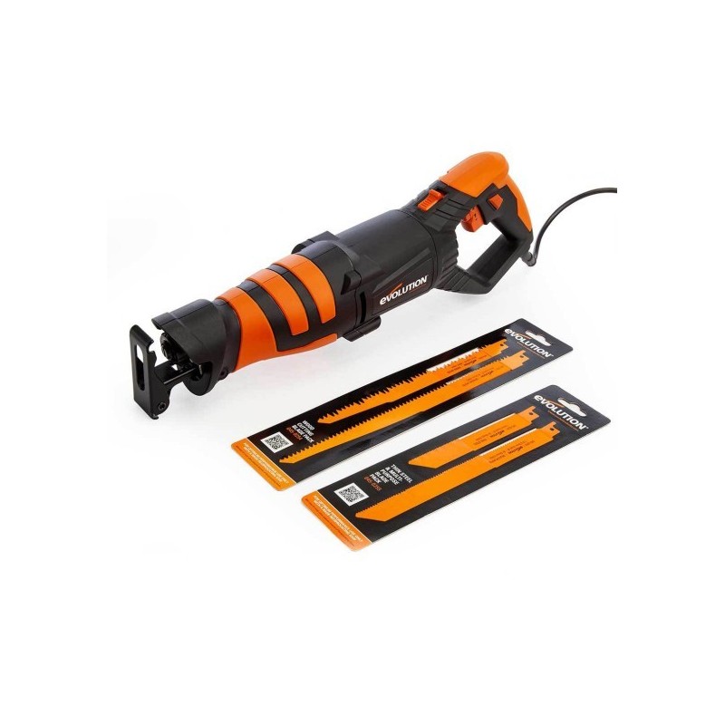 Piła szablasta Evolution R230RCP w zestawie z 4 brzeszczotami szablastymi