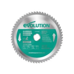 Piła widiowa TCT do cięcia aluminium Evolution 185mm / 60z do pił ukośnych
