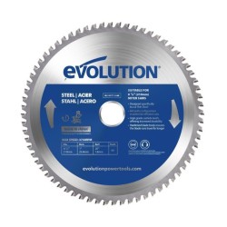 Piła widiowa TCT do cięcia stali Evolution 210mm / 50z do pił ukośnych