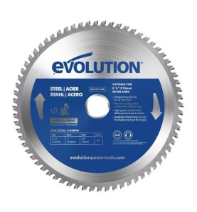 Piła widiowa TCT do cięcia stali Evolution 210mm / 50z do pił ukośnych