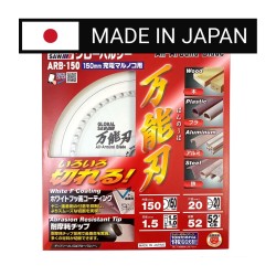 Piła tarczowa do cięcia wielu materiałów GLOBAL SAW 150x1,5/1,0x20mm / 52z JAPAN