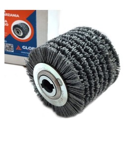 Szczotka do postarzania drewna z włókna ściernego 100x100x19mm GLOB TOOLS