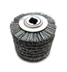 Szczotka do postarzania drewna z włókna ściernego 100x100x19mm GLOB TOOLS