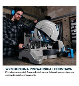 Ukośnica do stali Evolution S355MCS-G2 z tarczą EVOMAX Cermet 355 mm