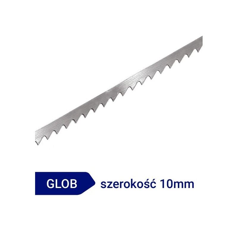 Piła taśmowa do drewna GLOB szerokość 10mm, podziałka 6,52mm