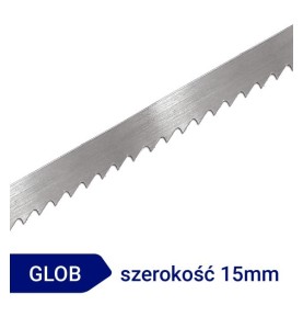 Piła taśmowa do drewna GLOB szerokość 15mm, podziałka 6,52mm