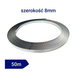 Piła taśmowa do drewna GLOB 8x0,6mm, podziałka 6,52mm, 50mb