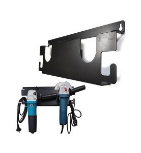 Wieszak ścienny GLOB TOOLS na szlifierkę kątową podwójny