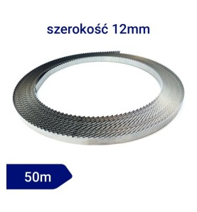 Piła taśmowa do drewna GLOB 12x0,60mm, podziałka 6,52mm, 50mb