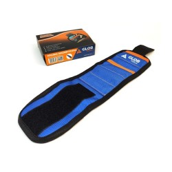 Opaska magnetyczna GLOB TOOLS na rękę (niebieska)