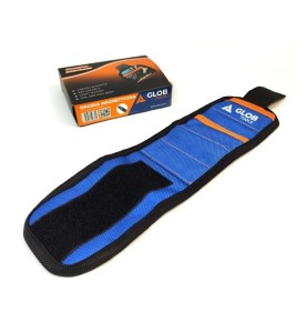 Opaska magnetyczna GLOB TOOLS na rękę (niebieska)
