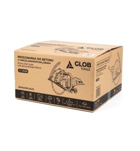 Przecinarka do betonu GLOB TOOLS GT-350B z tarczą diamentową 350mm