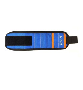 Opaska magnetyczna GLOB TOOLS na rękę (niebieska)