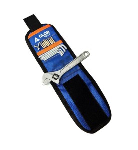 Opaska magnetyczna GLOB TOOLS na rękę (niebieska)