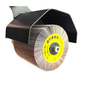Przystawka Glob Tools do szlifierki kątowej do satynowania na szczotki 125x100mm GT04-01
