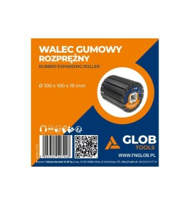 Gumowy walec rozprężny Glob Tools 90x100x19mm Satyniarka