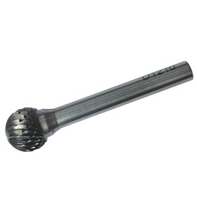 Frez węglikowy (pilnik obrotowy) trzpień 6mm. kulisty kształt D 12mm