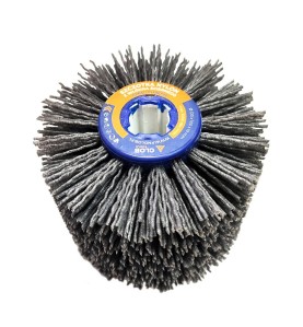 Szczotka do postarzania drewna Glob Tools z włókna ściernego 120x100x19mm Nylon