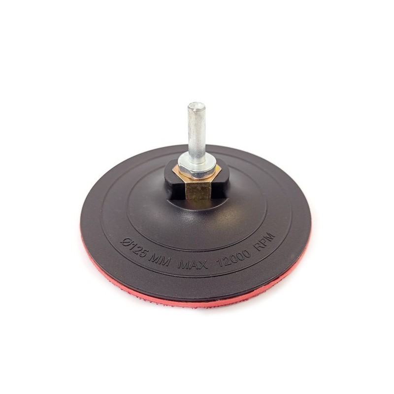 Dysk szlifierski 125mm twardy z rzepem M14/8mm Dysk szlifierski 125mm twardy z rzepem M14/8mm
