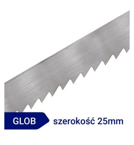 Piła taśmowa do drewna GLOB szerokość 25mm, podziałka 8mm
