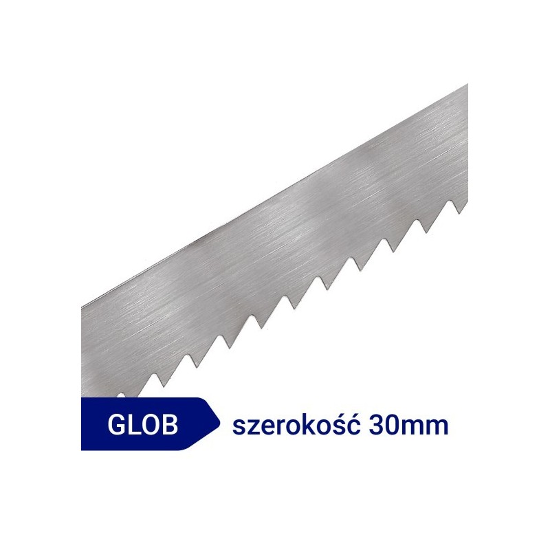 Piła taśmowa do drewna GLOB szerokość 30mm, podziałka 10mm Piła taśmowa do drewna GLOB szerokość 30mm, podziałka 10mm