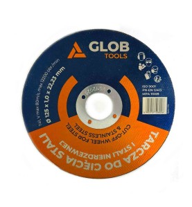 Tarcza tnąca do stali GLOB TOOLS 125x1,0x22,23mm
