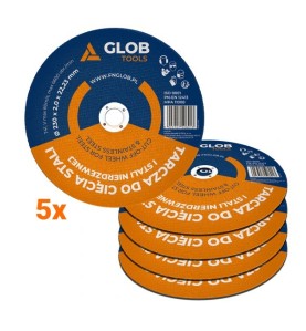Tarcza tnąca do stali GLOB TOOLS 230x2,0x22,23mm