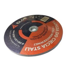 Tarcza tnąca do stali GLOB TOOLS 230x2,0x22,23mm