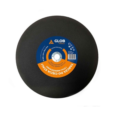 Tarcza tnąca do stali GLOB TOOLS 355x3,0x25,4mm