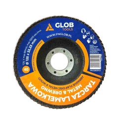 Tarcza listkowa lamelkowa GLOB TOOLS T29 ∅ 125mm / 72 listki standard