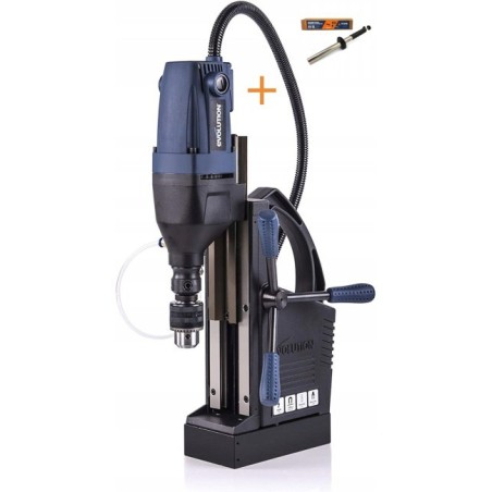 Wiertarka ze stopą magnetyczną Evolution S28 MAG Heavy Duty + zbieracz wiórów Glob Tools 390mm